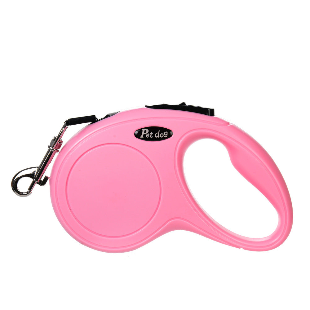 Correa retráctil color rosa - vista de producto